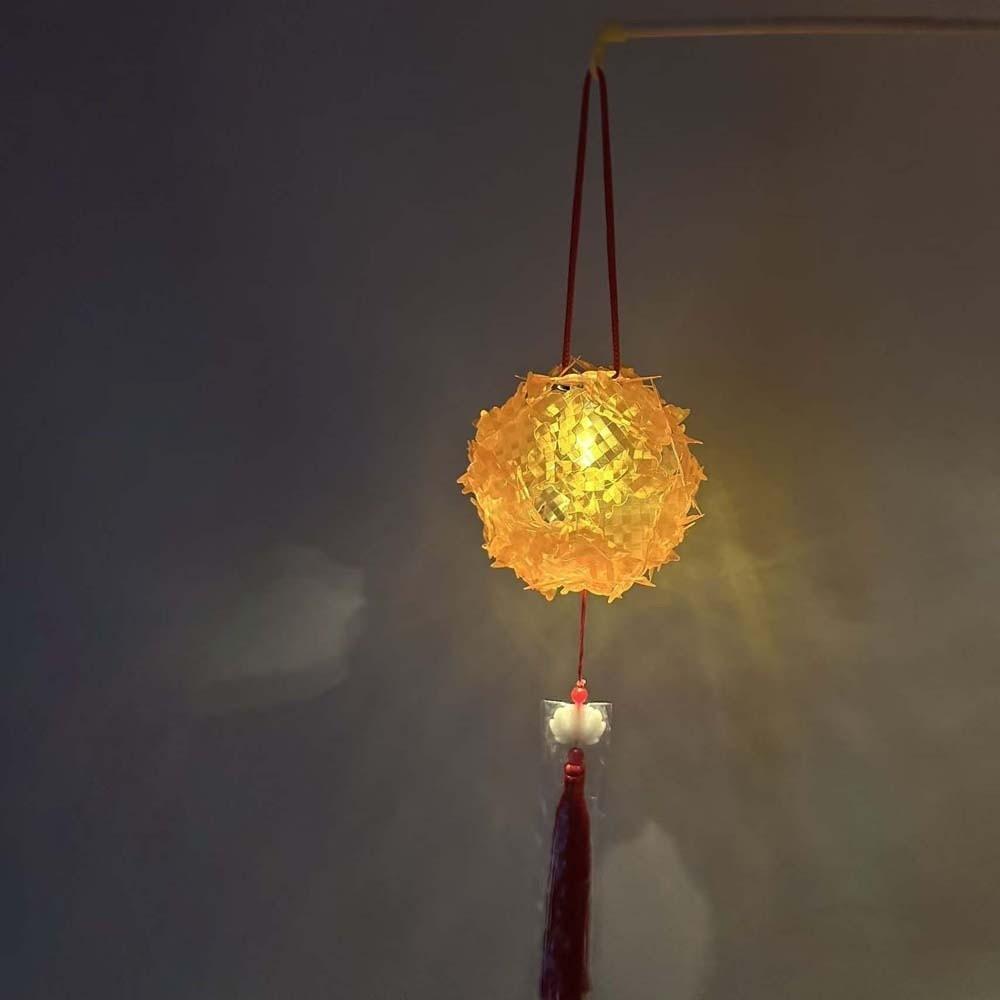 Luminous Holographic Lantern Handmade Handheld Light Butterfly Ball Lamp Children Gift Style 1
