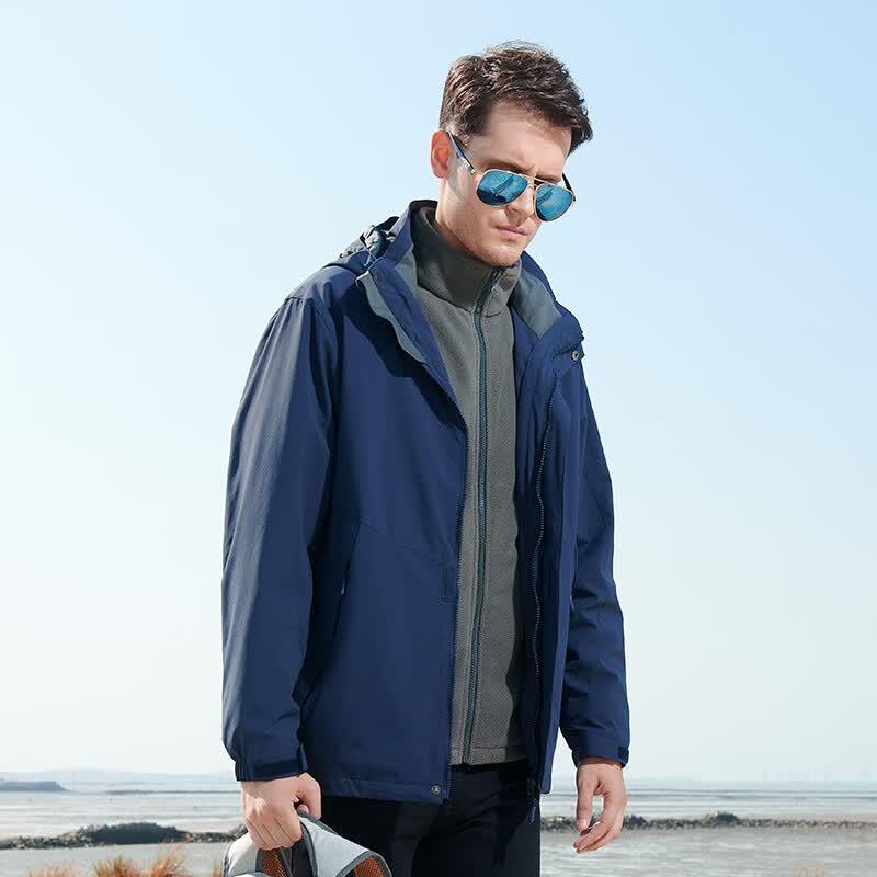 Paul Lanzhi Men's 3-in-1 Outdoor Jacket