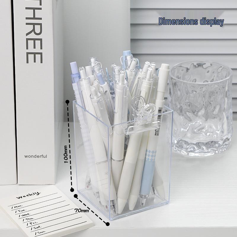 

Acrylic Cosmetic Organizer: Eyebrow Pencil, Eyeshadow Brush & Mask Display Stand