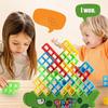 Stacking Game Dinosaur Building Blocks Party Game Toy Stacked High Tetris Block Desktop Balance Block Stacked Puzzle Board Game