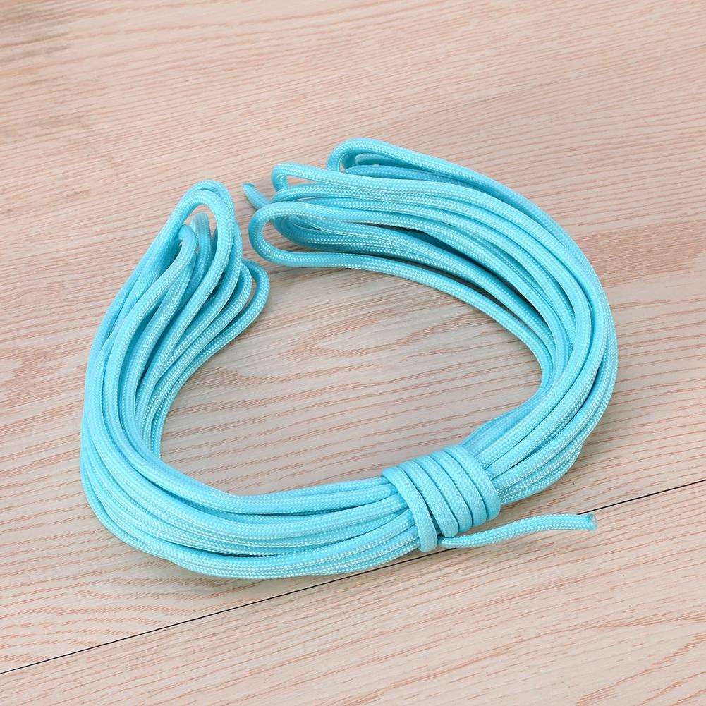 9pramenná 550 Luminiscenční šňůra na deštník svítící ve tmě Padáková šňůra pro kempování a turistiku