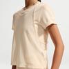 Nike Women's IF0525 Layered Knit Crew Neck T-Shirt