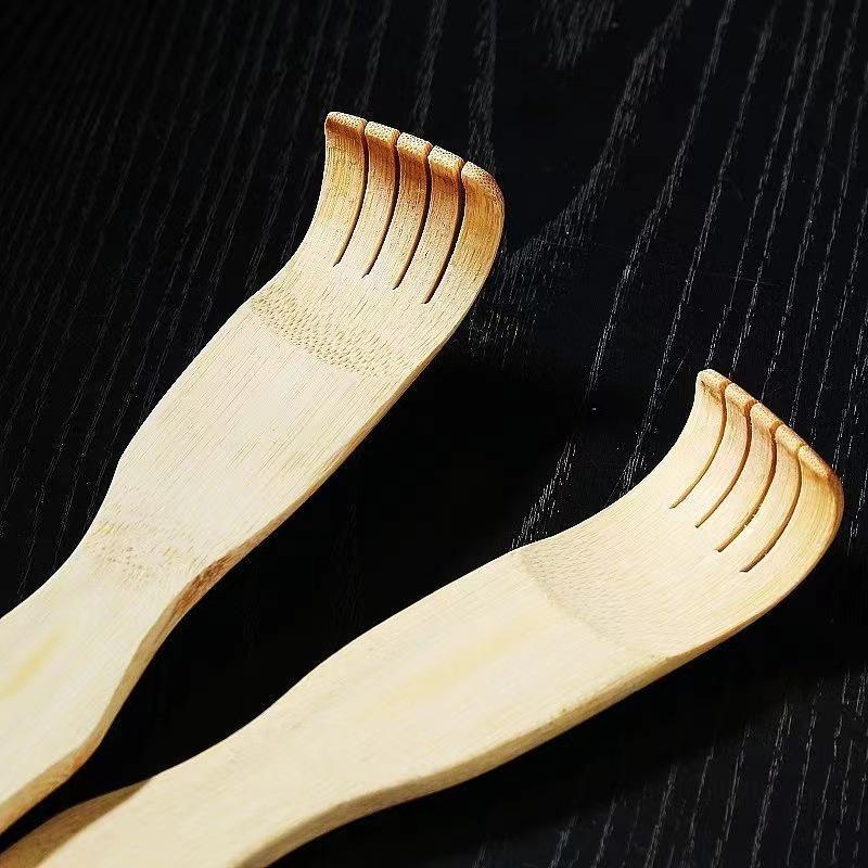 Rückenkratzer aus Bambus für Senioren und Söhne – Juckreizlinderungsgerät