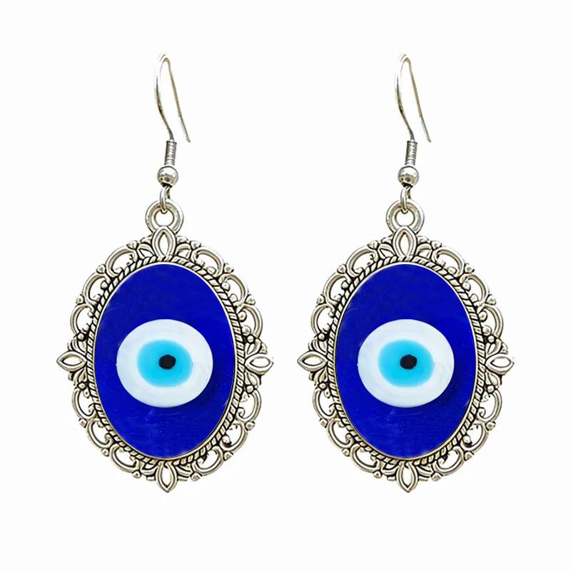 Lucky Blue Eye Evil Eye Pendant Necklace Stainless Steel Glass Charms Necklaces Jewelry For Women Jewelry Accessories Gifts