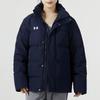 Under Armour Solid Color Casual Stand Collar Long Sleeve Down Jacket Unisex Outerwear Navy-Blue 23600802-409