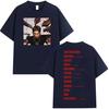 Rapper Baby Gang Album Graphic pure Cotton music Tshirt Men Retro 2026 New Summer Hip hop unisex Short sleeve shirt fan gifts