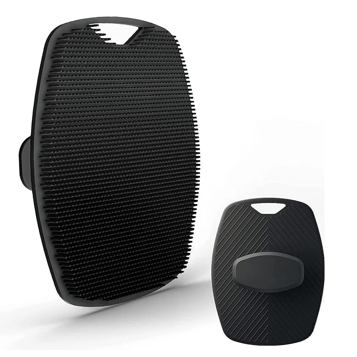 

Мягкая силиконовая отшелушивающая щетка для умывания, ручная щетка для очищения тела, скраб для душа, нежная массажная щетка для ванны для мужчин