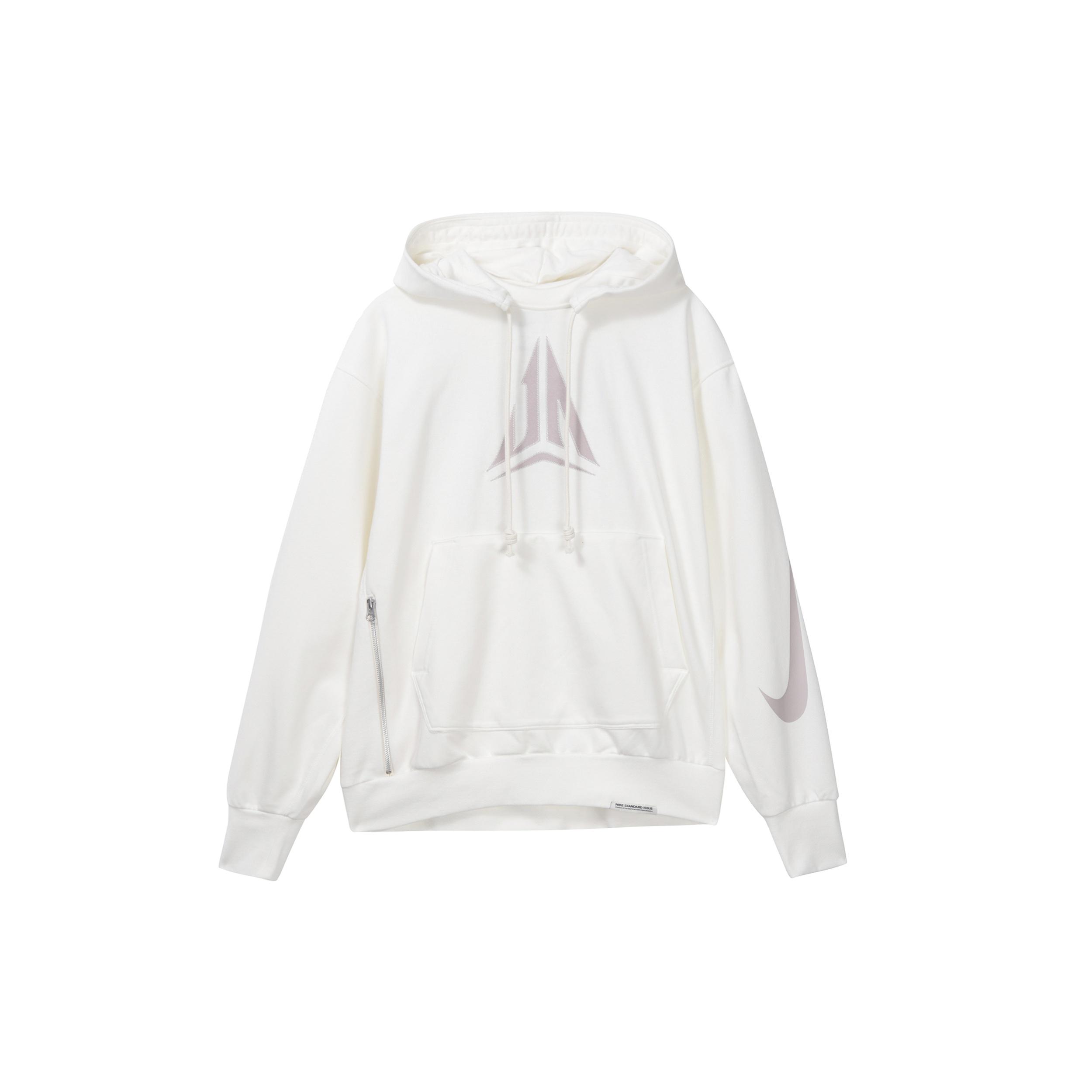 Nike JA Standard Issue Dri-FIT Pullover Basketball Hoodie White Men s FN2988-133 L
