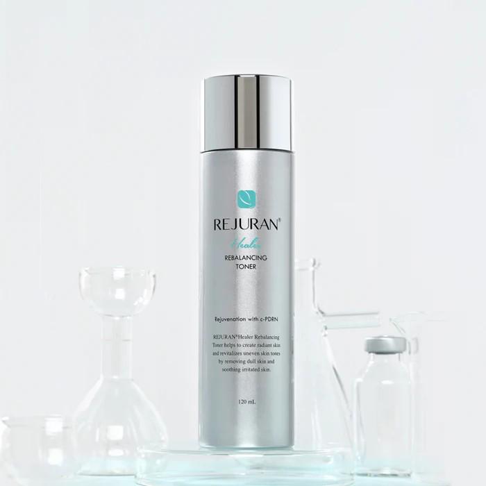 Rejuran Healer Rebalancing Toner 120 ml + Rejuran Healer Erfrischende Emulsion 45 g
