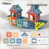 Large Particle Interlocking Building Blocks for Children - Pretend Play Construction Toy for Boys