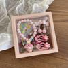 Mermaid Children'S Bracelet Cute Shell Painless Ear Clip Mermaid Princess Hair Tie Set Gift Box