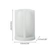 Candle Silicone Mould 3D Seashell Shaped Epoxy Resin Mold for DIY Candle Making Handmade Crafts Home Decoration