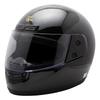ISHINO SHOKAI Motorcycle SG and PSC Free Size Metallic Black FS-205 Full-Face Helmet, Standards, (Approx. 57-60cm),