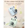 Kids Instantly Print Camera With 1Roll Thermals Paper For Creative Photography Featuring Clear Imaging Filter Effects