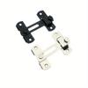 Metal Security Door Latch - Sturdy Heavy-Duty Lock for Barn & Sliding Doors, Anti-Theft Protection, Industrial Strength Hardware,