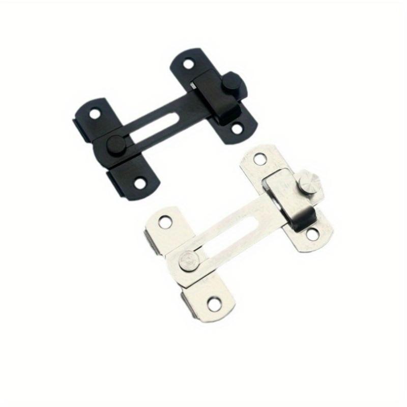 Metal Security Door Latch - Sturdy Heavy-Duty Lock for Barn & Sliding Doors, Anti-Theft Protection, Industrial Strength Hardware,