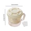 Yogurt Strainer Accessory Large Manual Mesh Filter Colander for Protein Smoothie and Homemade Yogurt