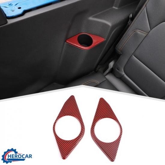 Back Rear Armrest Water Cup Holder Panel Decor Trim For Ford Bronco 21+2 door