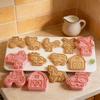 8Pcs Farm Animal Baking Molds Windmill Cow Pig Horse Chicken Sheep Cookie Cutter For Fondant Decor Baking Tool Kitchen Supplies