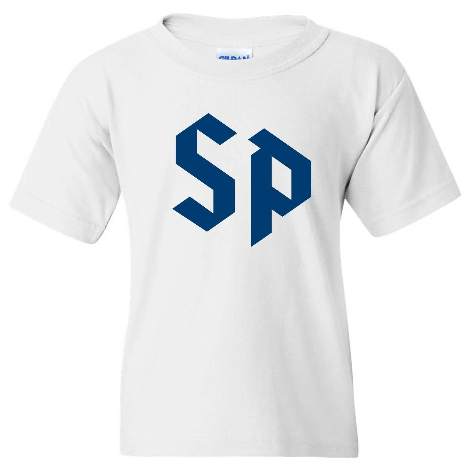 St Peter s University Peacocks Primary Logo Youth T-Shirt - White S
