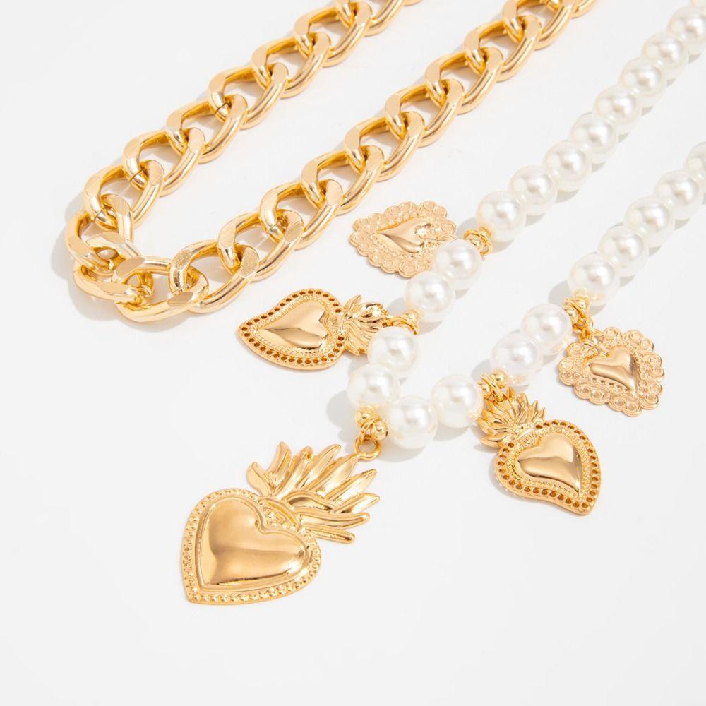 Detachable Jeans Brooch Tassel Cross Pendant Jeans Chain Fashion Tassel Pearl Foot Ankle Unisex