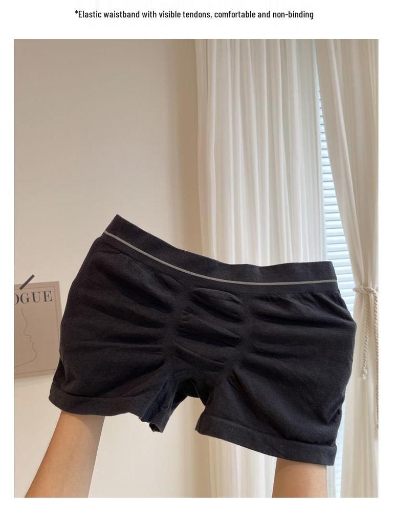 Men's Plus Size Breathable Cotton Boxers, Antibacterial Xinjiang Cotton Briefs, Flat Leg Underwear for Boys and Men.