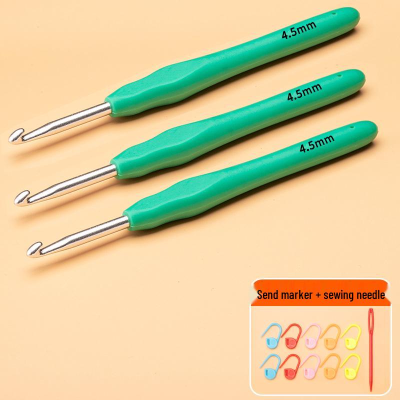 Handmade Crochet Tool Set: Yarn, Hooks & Knitting Doll