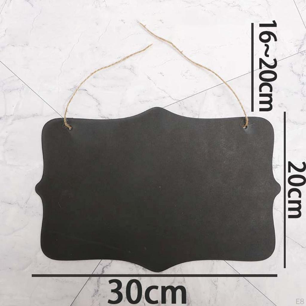 Kreidetafel Schiefertafel zum Schreiben und für die Café-Dekoration
