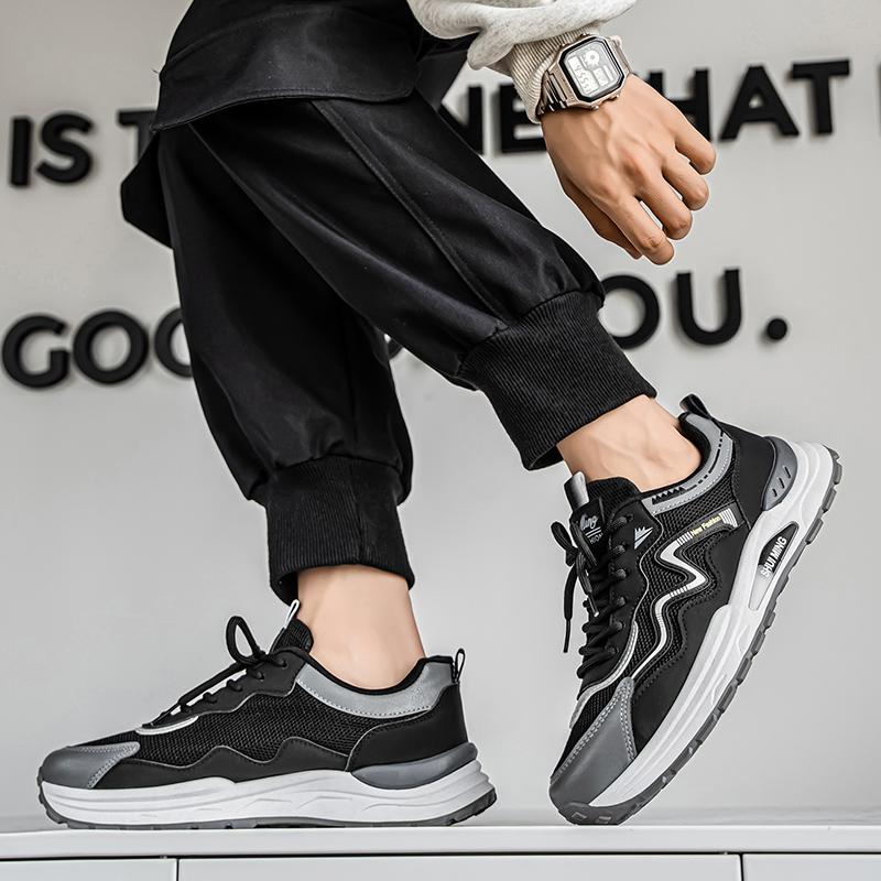 Men Sneakers 2025 Flat Breathable Sneakers Men Walk Sports Shoes Male Comfort Training Shoes Running Lightweight Sneakers Shoes