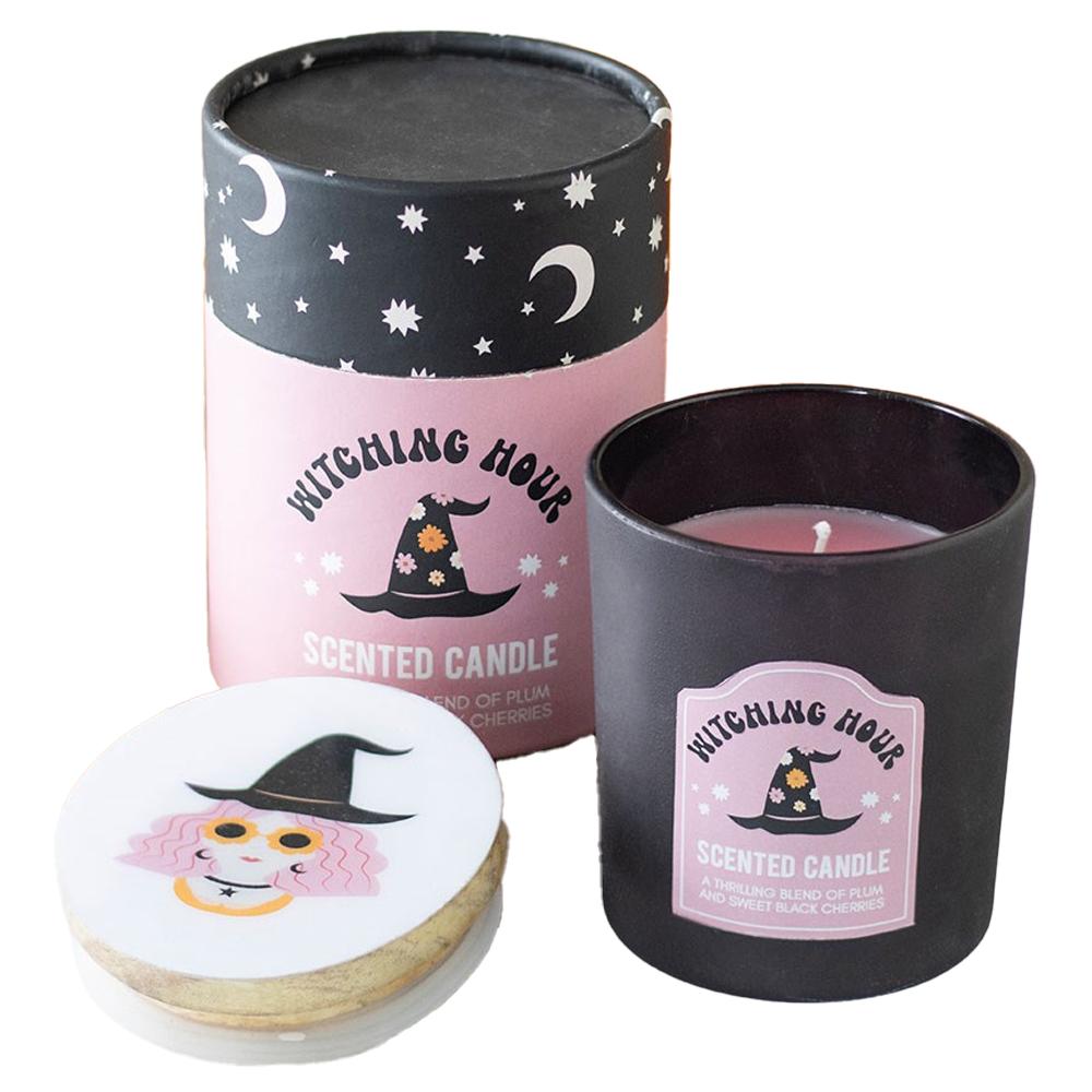 Something Different Witching Hour Plum & Black Cherry Scented Candle