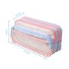 Large Capacity Pencil Case Itabag Cosmetic Bag Ita Bag Pouch Solid Color Storage Bag Stationery Storage Bag