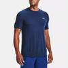 Under Armour Seamless Fade Striped Training T-Shirt Men Tops Bright-Blue 1361133-404