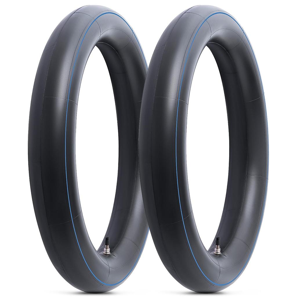 PaoWin Two Inner Thick with TR4 Motorcycle Suitable for and 3.50-18 Tubes, Wall, Heavy-Duty, Valve, 3.50/3.00-18 Tubes, 3.50-18 3.00-18