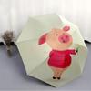 1pc Piglet Flower Umbrella That Opens  Closes Automatically  Perfect Gift with a Convenient Folding Mechanism 69