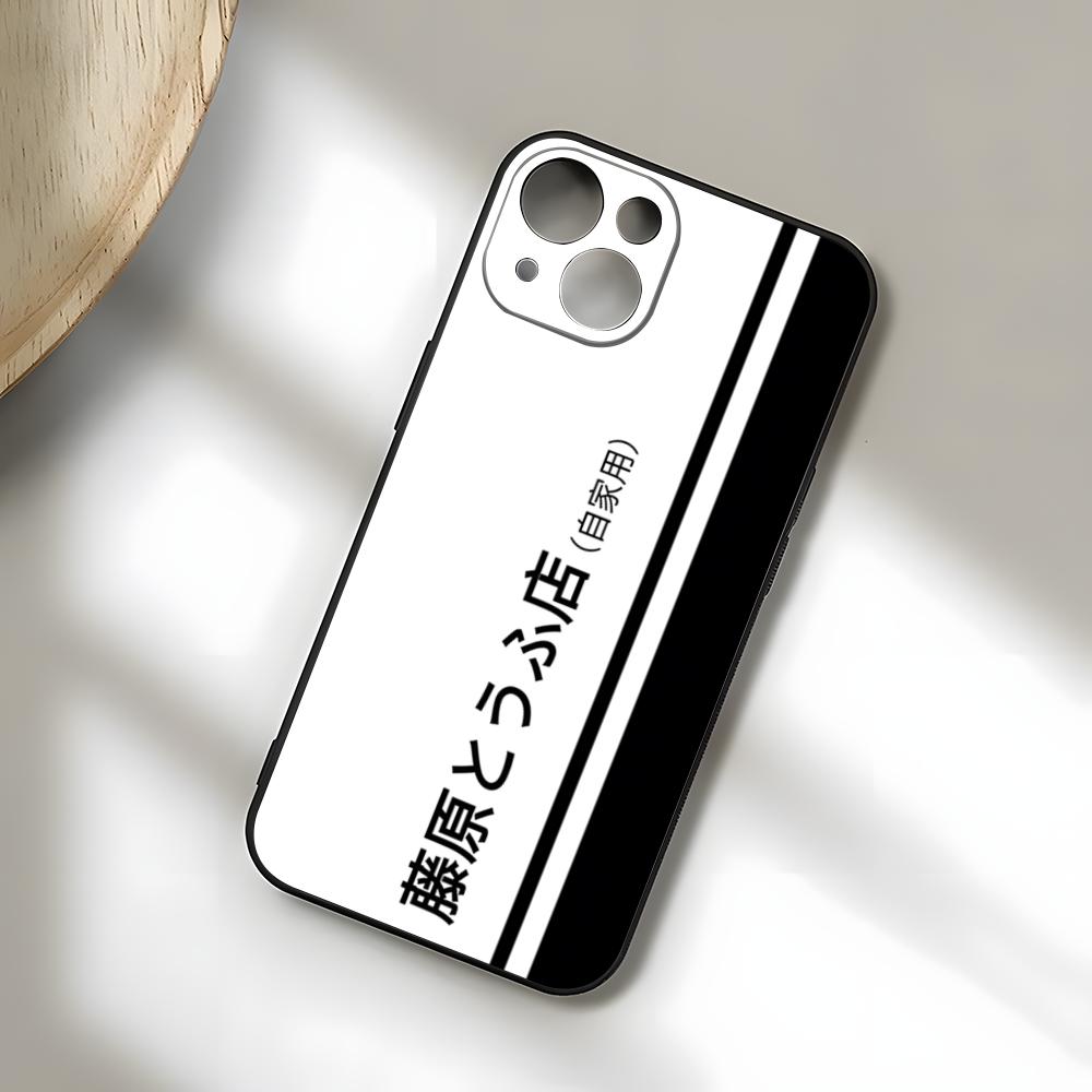 Anime I-Initial D AE86 Phone Case For IPhone 17 Pro Max 15 Pro 16 14 Plus 12 13 Mini 11 Pro Shockproof Soft Cover