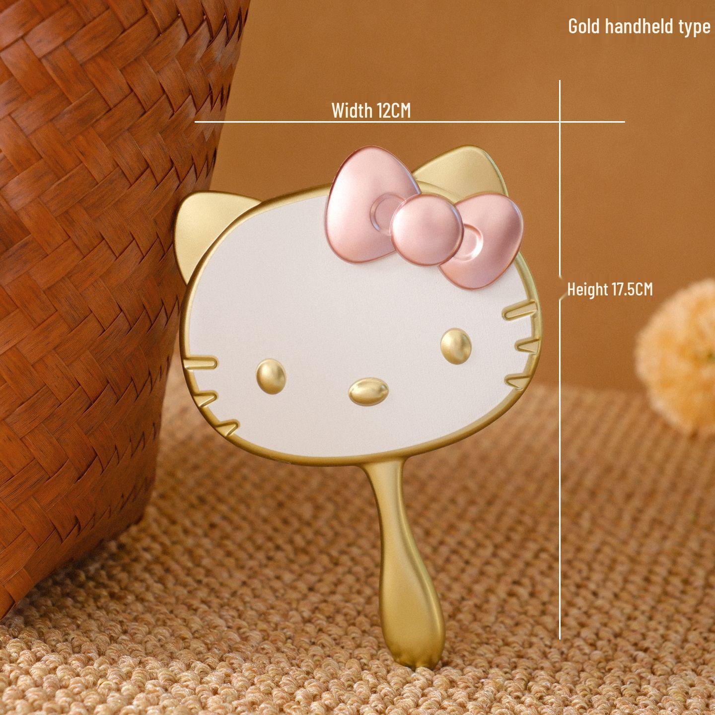 Cute Portable Mini Cat Mirror - Foldable Handheld Makeup and Touch-up Mirror for On-the-Go