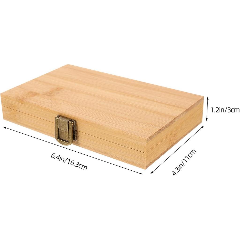 Watercolor Paint Palette 36 Empty Half Pans 4x6 Inch Wooden Travel Box Case for Acrylic Gouache Painting Amateur Hobbyists Painting Artists Lovers