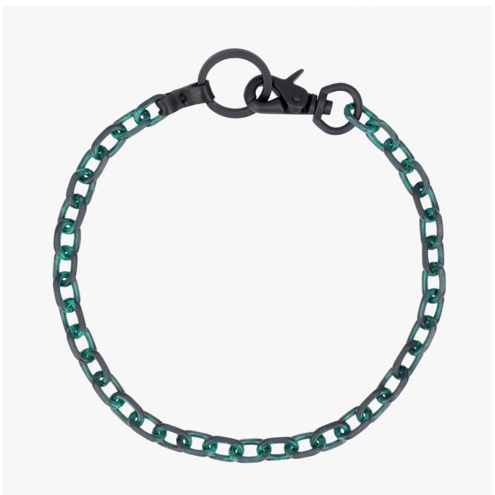 Our Legacy Radon Oxidized Green Brass Necklace A4258lo