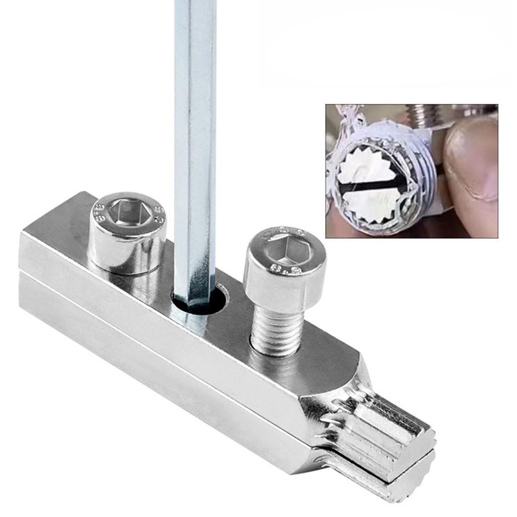 Efficient Screw Extractor Set For Removing Damaged Screws High Strength 45 Steel Great For Home And Auto Repair Work