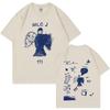 Rapper Milo J 111 Album Merch T Shirt Unisex Unisex Clothes Harajuku Hip Hop Tshirt Vintage Cotton Short Slevee Tshirts Streetwear