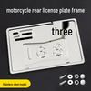 Universal Motorcycle Scooter License Plate Frame