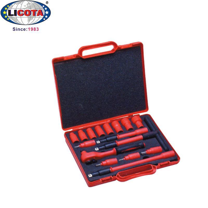 LICOTA VDB-SK VDE Insulated Socket Wrench Set - Large, Medium, Small Sizes