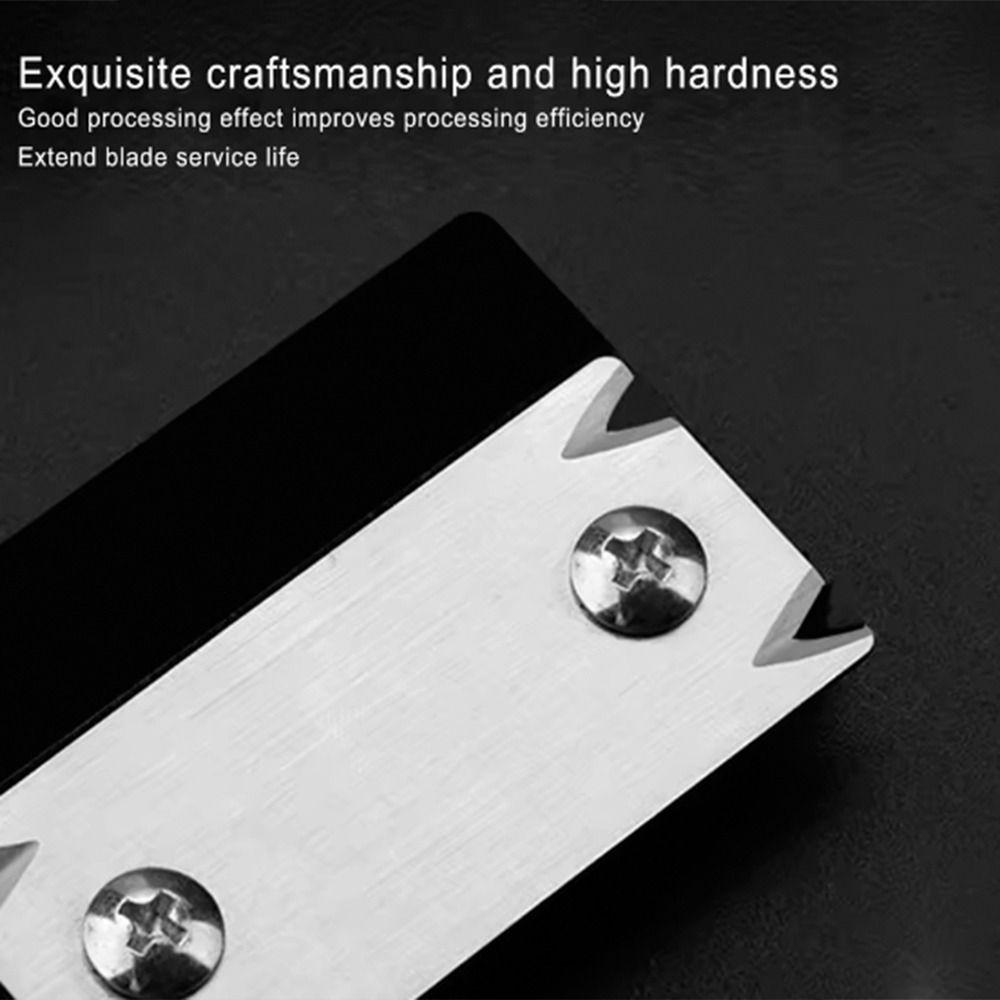 Steel Burr Scraper Board Square Woodworking Edge Corner Planer Woodworking Hand Tool
