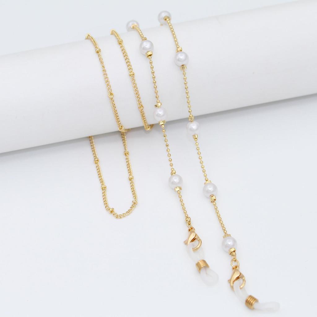 High-End Women's Fashion Sunglasses and Mask Chain Lanyard – European & American Style