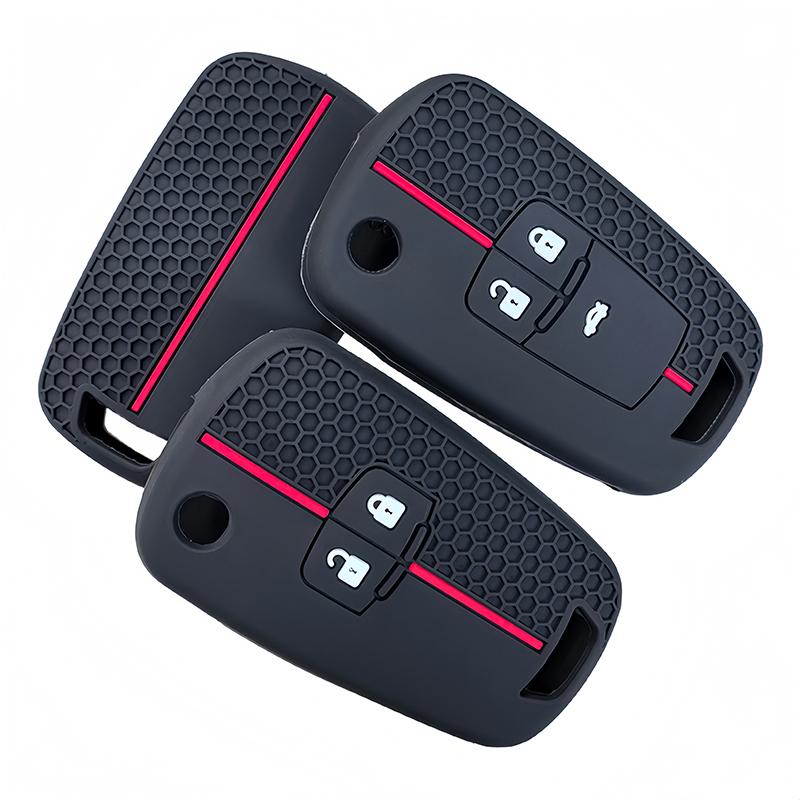 2 3 Buttons Silicone Car Key Cover Case For Chevrolet Cruze Buick Opel Astra Corsa Antara Zafira Meriva Insignia Key Holder