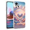 Transparent Phone Case for Redmi 13C 12C 10C Note 13 12 11 11T K40 Gaming Plus Pro 4G 5G Soft TPU Cover Shell Cute Cloud Capas