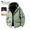 TUCANO Men's Premium Hooded Padded Winter Puffer Jacket