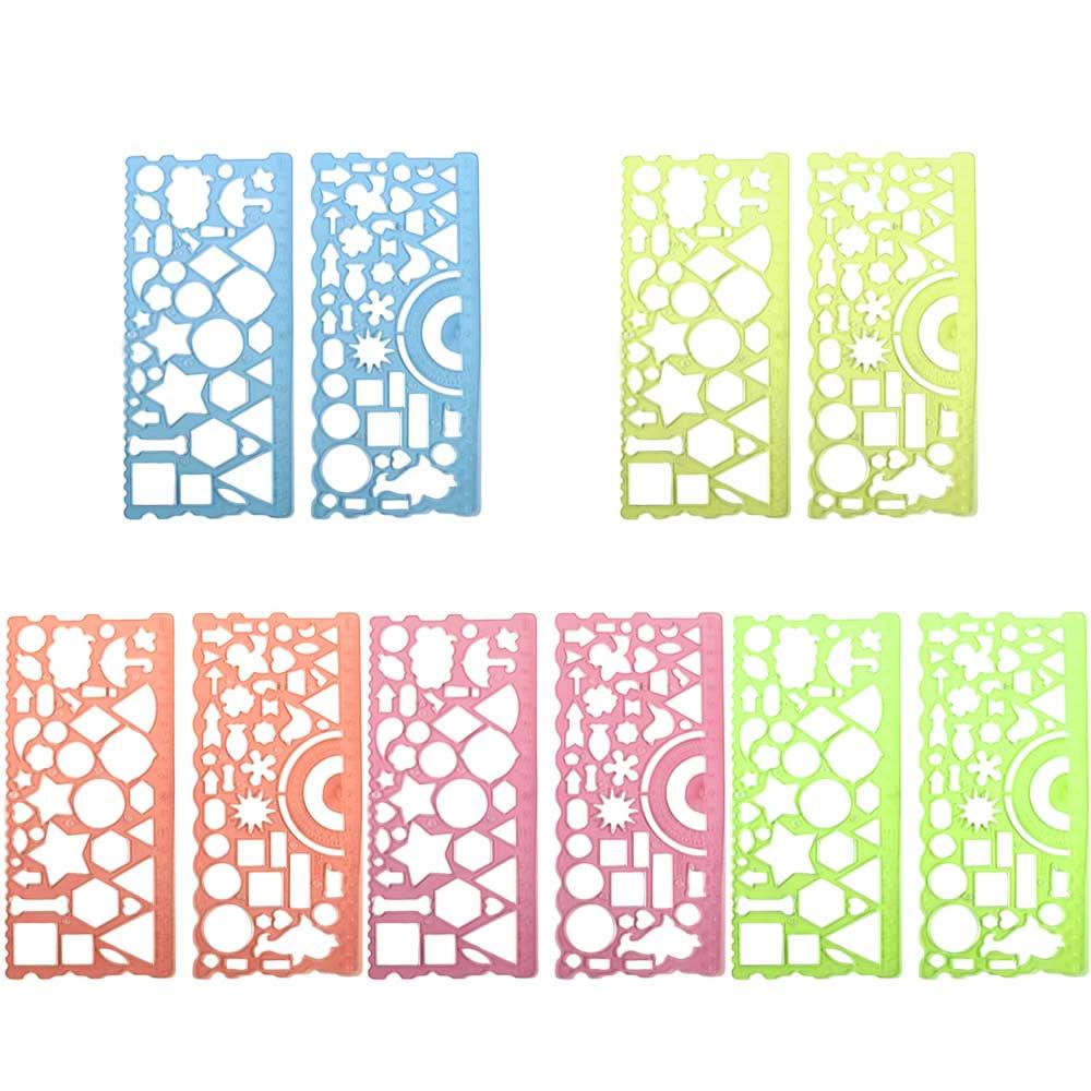 Template Drawing Ruler Drafting Supplies Mathematical Geometry Wavy Line Ruler Template Rulers