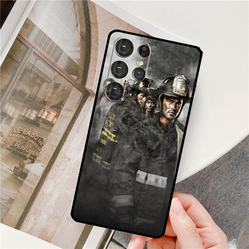 

Chicago Fire TV Show Phone Case For Samsung Galaxy S25 Ultra S9 S10 S20 S21 S22 S23 S24 Plus S24 FE Bumper Cover Galaxy S22Ultra