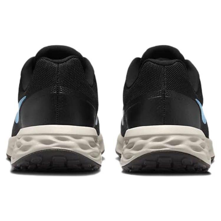 Nike Revolution 6 Next Nature Negro Azul Láser Zapatillas para Hombre Adoquín Carmesí Brillante DC3728-012